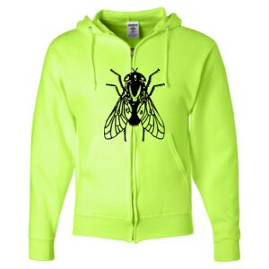 Unisex NuBlend® Full-Zip Hooded Sweatshirt Thumbnail