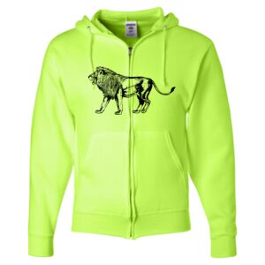 Unisex NuBlend® Full-Zip Hooded Sweatshirt Thumbnail