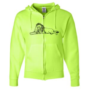 Unisex NuBlend® Full-Zip Hooded Sweatshirt Thumbnail