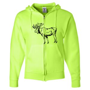 Unisex NuBlend® Full-Zip Hooded Sweatshirt Thumbnail