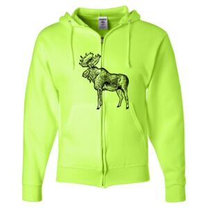 Unisex NuBlend® Full-Zip Hooded Sweatshirt Thumbnail