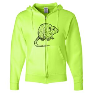 Unisex NuBlend® Full-Zip Hooded Sweatshirt Thumbnail