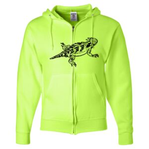 Unisex NuBlend® Full-Zip Hooded Sweatshirt Thumbnail