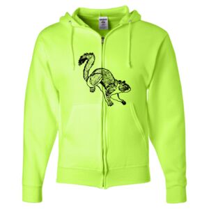 Unisex NuBlend® Full-Zip Hooded Sweatshirt Thumbnail