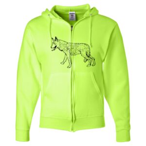 Unisex NuBlend® Full-Zip Hooded Sweatshirt Thumbnail