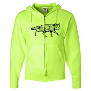 Unisex NuBlend® Full-Zip Hooded Sweatshirt Thumbnail
