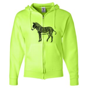 Unisex NuBlend® Full-Zip Hooded Sweatshirt Thumbnail