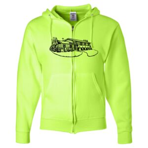 Unisex NuBlend® Full-Zip Hooded Sweatshirt Thumbnail