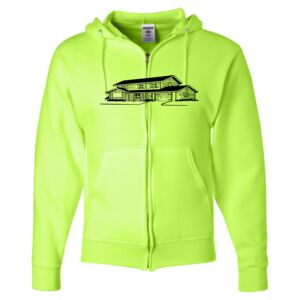 Unisex NuBlend® Full-Zip Hooded Sweatshirt Thumbnail