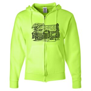 Unisex NuBlend® Full-Zip Hooded Sweatshirt Thumbnail