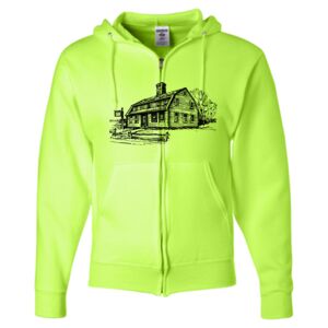 Unisex NuBlend® Full-Zip Hooded Sweatshirt Thumbnail