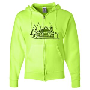 Unisex NuBlend® Full-Zip Hooded Sweatshirt Thumbnail