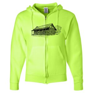 Unisex NuBlend® Full-Zip Hooded Sweatshirt Thumbnail
