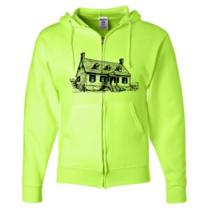 Unisex NuBlend® Full-Zip Hooded Sweatshirt Thumbnail