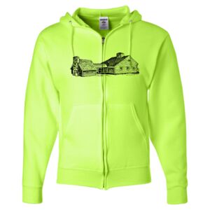 Unisex NuBlend® Full-Zip Hooded Sweatshirt Thumbnail
