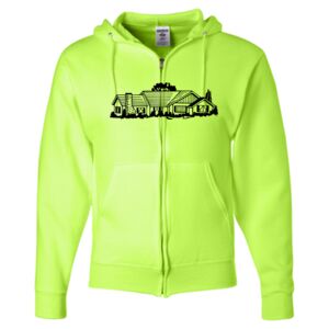 Unisex NuBlend® Full-Zip Hooded Sweatshirt Thumbnail