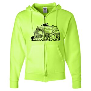 Unisex NuBlend® Full-Zip Hooded Sweatshirt Thumbnail