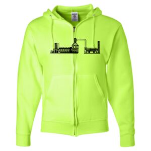 Unisex NuBlend® Full-Zip Hooded Sweatshirt Thumbnail