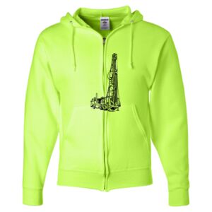 Unisex NuBlend® Full-Zip Hooded Sweatshirt Thumbnail
