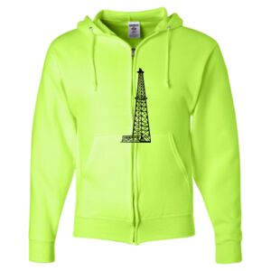Unisex NuBlend® Full-Zip Hooded Sweatshirt Thumbnail