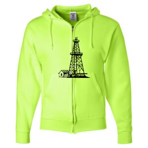 Unisex NuBlend® Full-Zip Hooded Sweatshirt Thumbnail