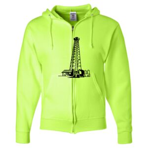 Unisex NuBlend® Full-Zip Hooded Sweatshirt Thumbnail
