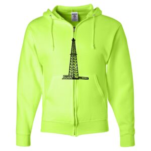 Unisex NuBlend® Full-Zip Hooded Sweatshirt Thumbnail