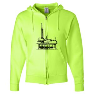 Unisex NuBlend® Full-Zip Hooded Sweatshirt Thumbnail