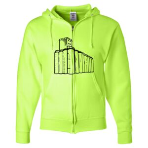 Unisex NuBlend® Full-Zip Hooded Sweatshirt Thumbnail