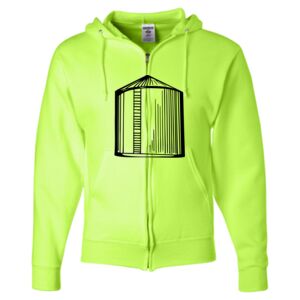 Unisex NuBlend® Full-Zip Hooded Sweatshirt Thumbnail