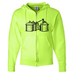 Unisex NuBlend® Full-Zip Hooded Sweatshirt Thumbnail