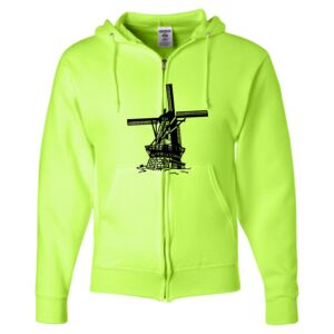 Unisex NuBlend® Full-Zip Hooded Sweatshirt Thumbnail