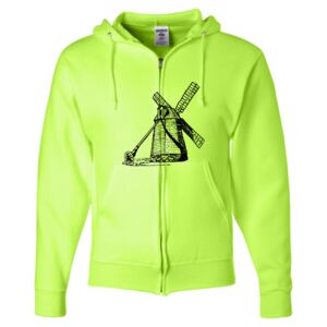 Unisex NuBlend® Full-Zip Hooded Sweatshirt Thumbnail