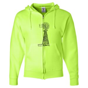 Unisex NuBlend® Full-Zip Hooded Sweatshirt Thumbnail