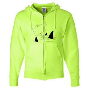 Unisex NuBlend® Full-Zip Hooded Sweatshirt Thumbnail