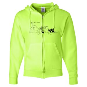 Unisex NuBlend® Full-Zip Hooded Sweatshirt Thumbnail