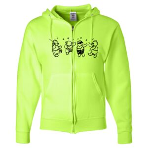 Unisex NuBlend® Full-Zip Hooded Sweatshirt Thumbnail