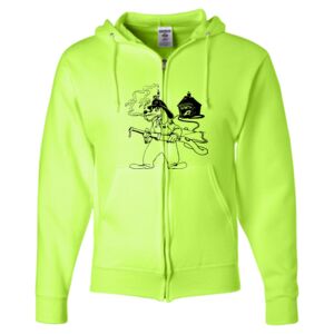 Unisex NuBlend® Full-Zip Hooded Sweatshirt Thumbnail