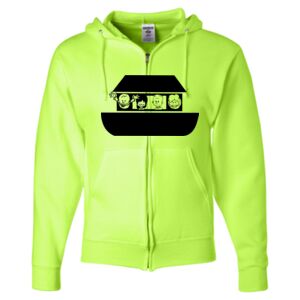 Unisex NuBlend® Full-Zip Hooded Sweatshirt Thumbnail
