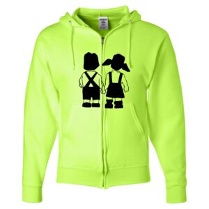 Unisex NuBlend® Full-Zip Hooded Sweatshirt Thumbnail