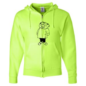 Unisex NuBlend® Full-Zip Hooded Sweatshirt Thumbnail
