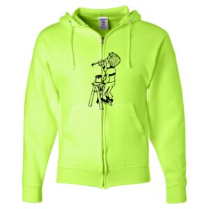 Unisex NuBlend® Full-Zip Hooded Sweatshirt Thumbnail
