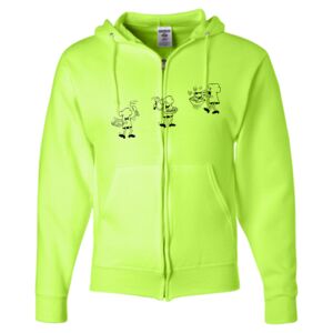 Unisex NuBlend® Full-Zip Hooded Sweatshirt Thumbnail