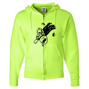 Unisex NuBlend® Full-Zip Hooded Sweatshirt Thumbnail
