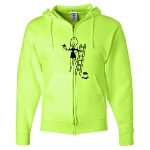 Unisex NuBlend® Full-Zip Hooded Sweatshirt Thumbnail