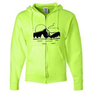 Unisex NuBlend® Full-Zip Hooded Sweatshirt Thumbnail