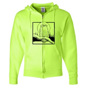 Unisex NuBlend® Full-Zip Hooded Sweatshirt Thumbnail