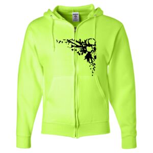 Unisex NuBlend® Full-Zip Hooded Sweatshirt Thumbnail