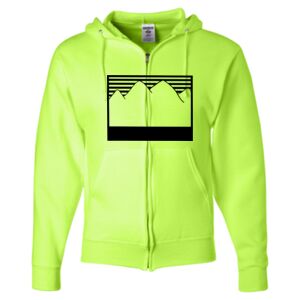 Unisex NuBlend® Full-Zip Hooded Sweatshirt Thumbnail