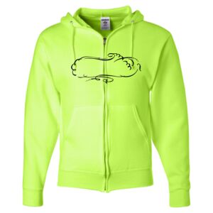 Unisex NuBlend® Full-Zip Hooded Sweatshirt Thumbnail